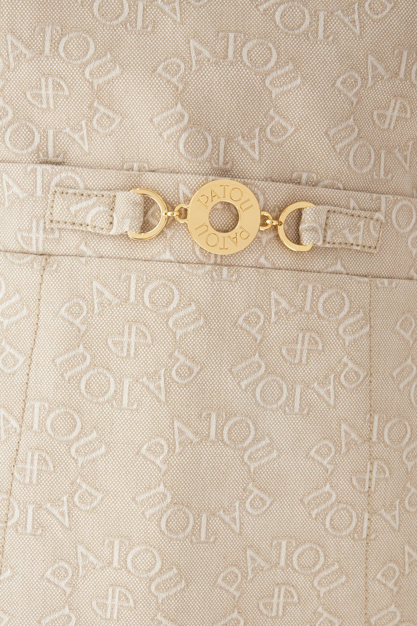 Patou Patou Sand cotton dress Beige