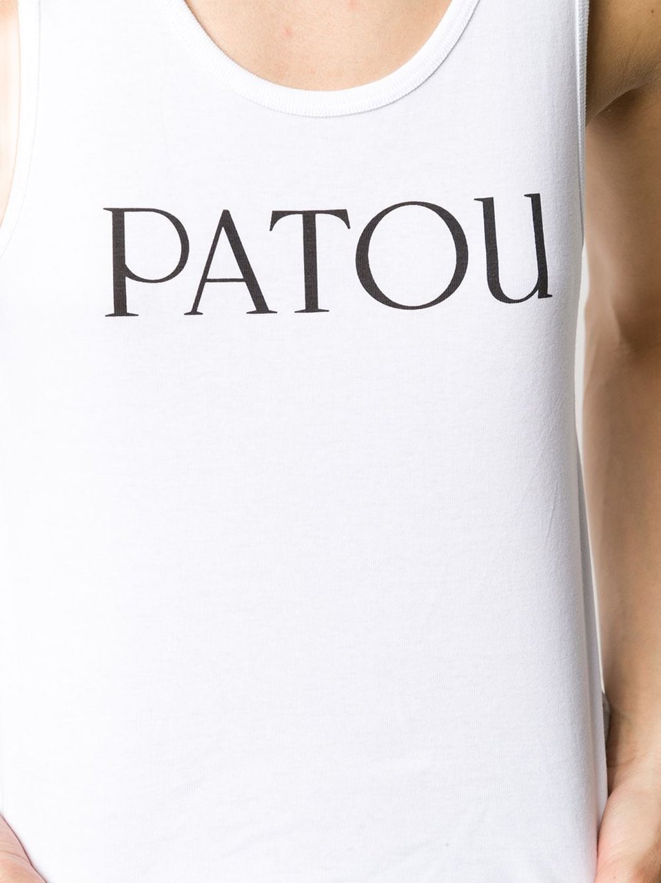 Patou Top White Wit