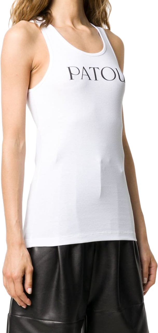 Patou Top White Wit