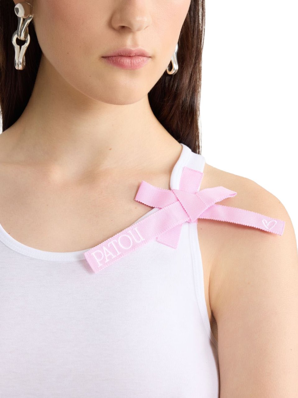 Patou Top White Wit