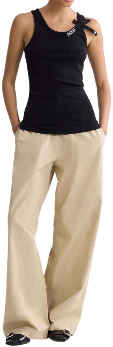 Patou Top Black Zwart