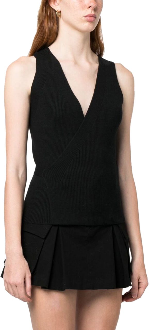 Patou Top Black Zwart