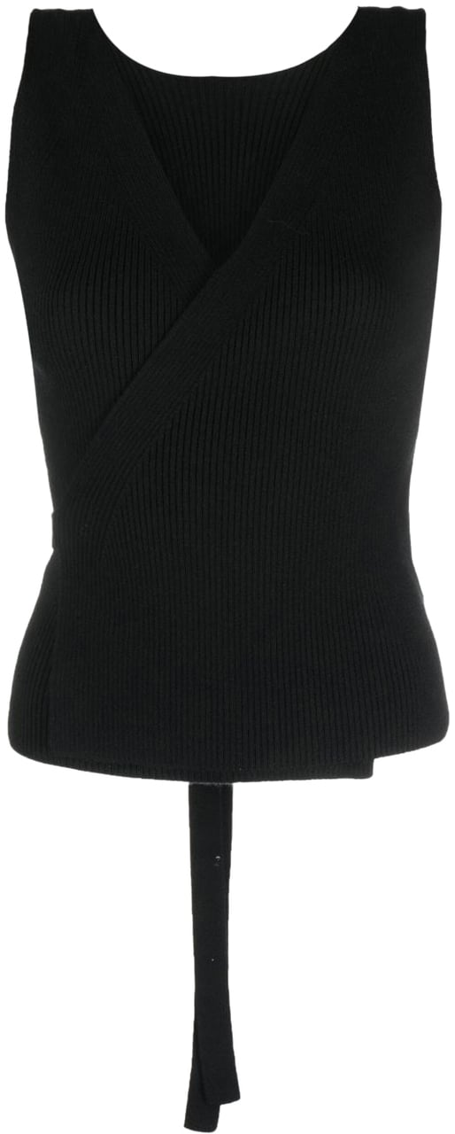 Patou Top Black Zwart