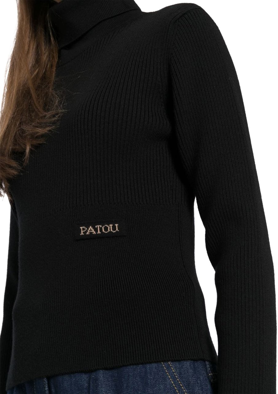 Patou Sweaters Black Zwart
