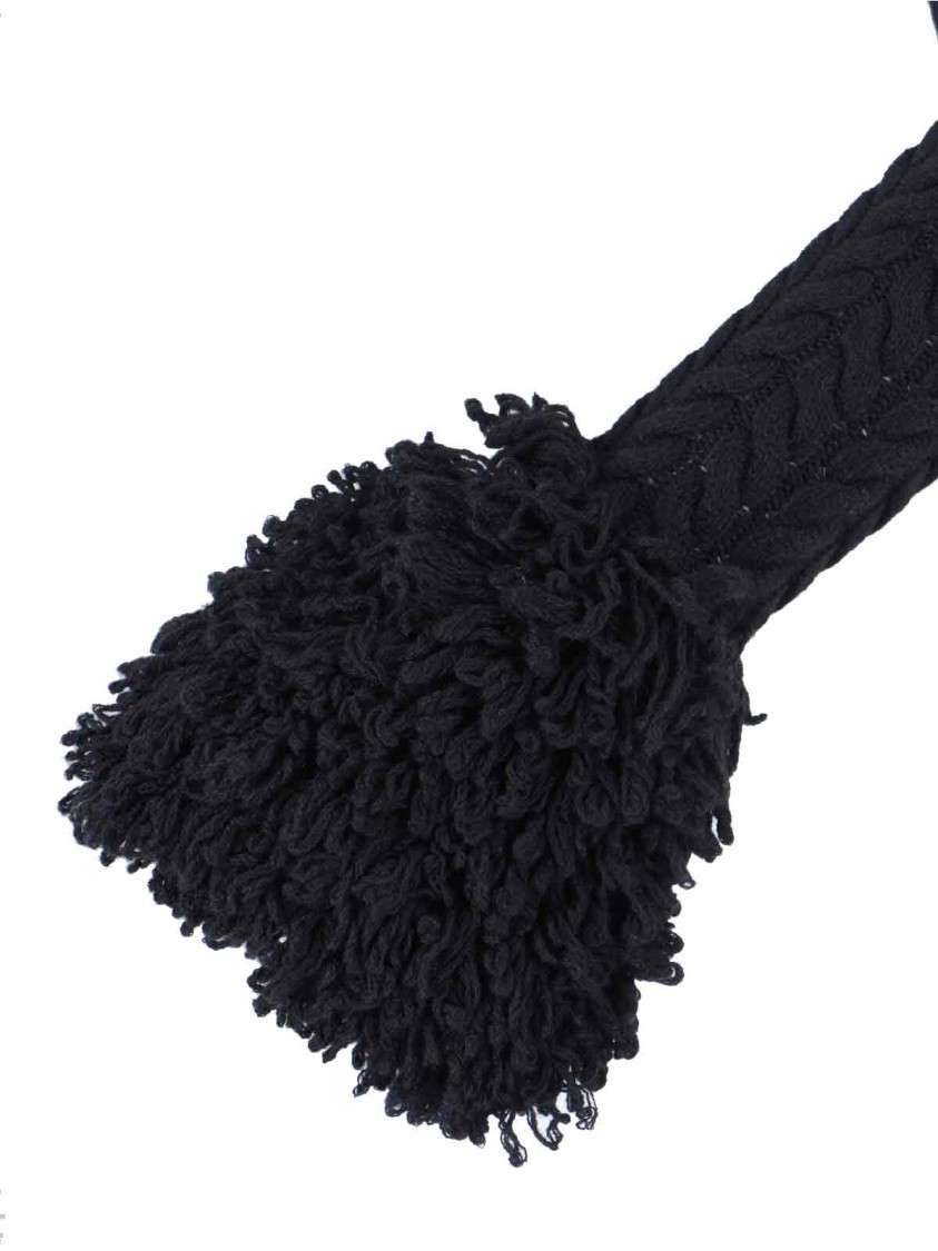 Patou Classic Black Sweater With Timeless Design Zwart