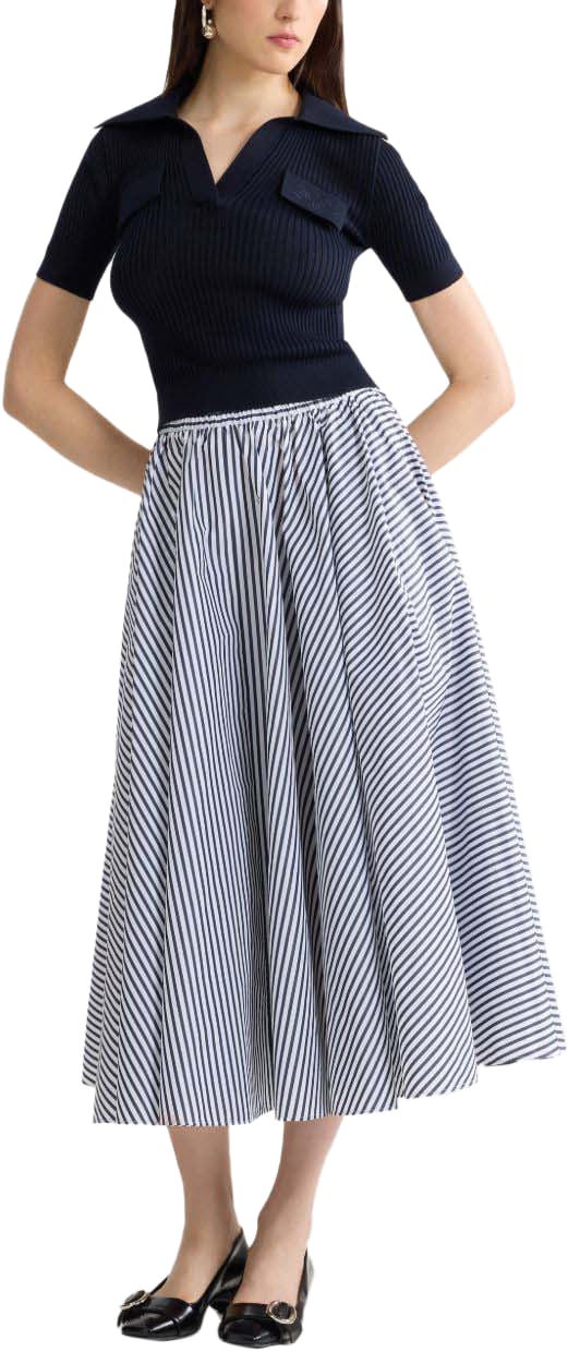 Patou Sweaters Blue Blauw