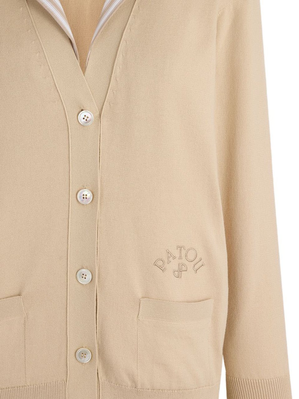 Patou Sweaters Beige Beige