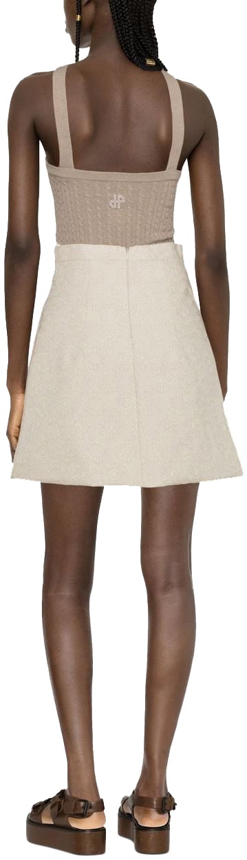 Patou Skirts Offwhite Wit