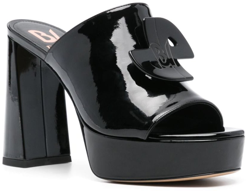 Patou Sandals Black Zwart