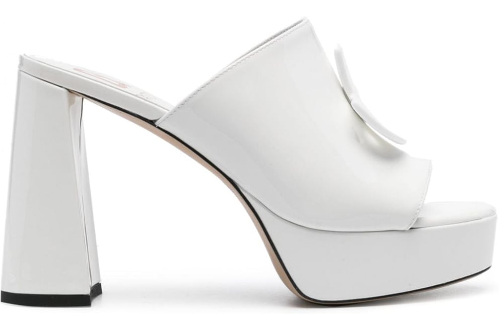 Patou Sandals White Wit