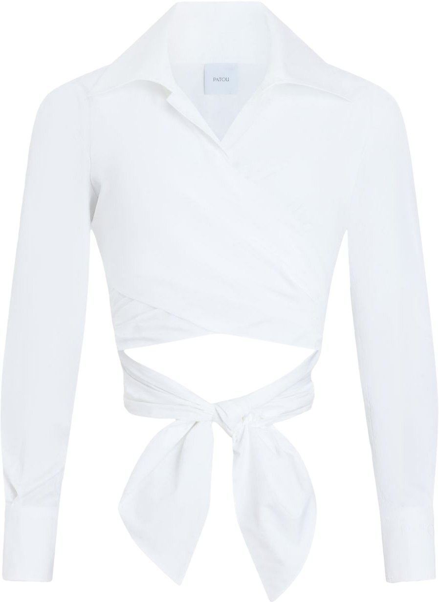 Patou Top White Wit