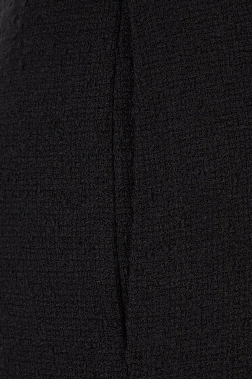 Patou Patou Black wool blend pants Zwart