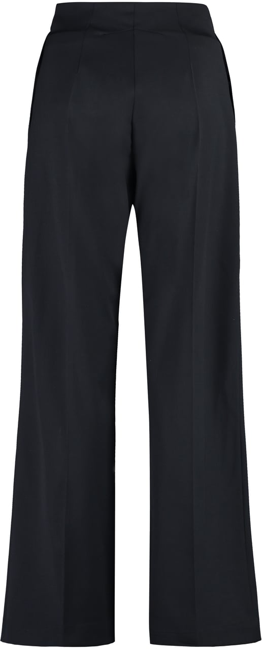 Patou Virgin wool trousers Zwart