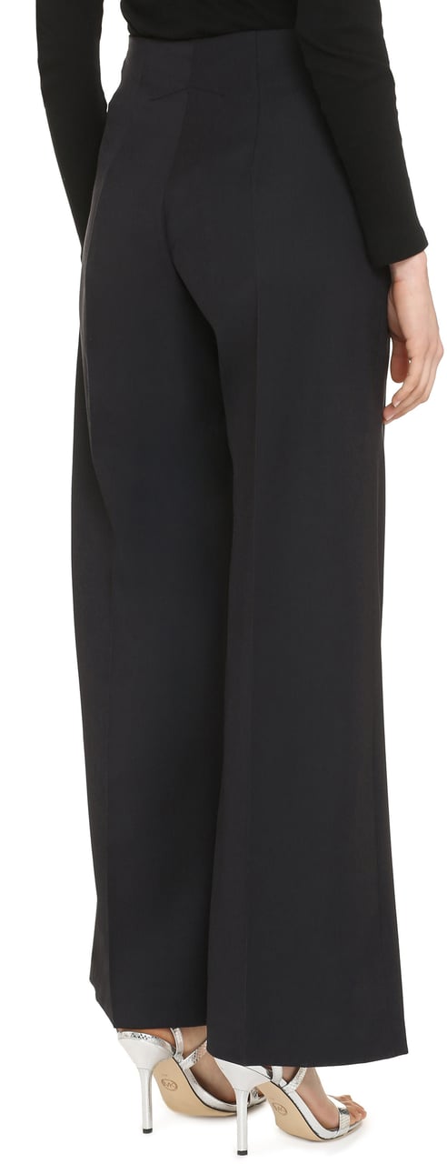Patou Virgin wool trousers Zwart