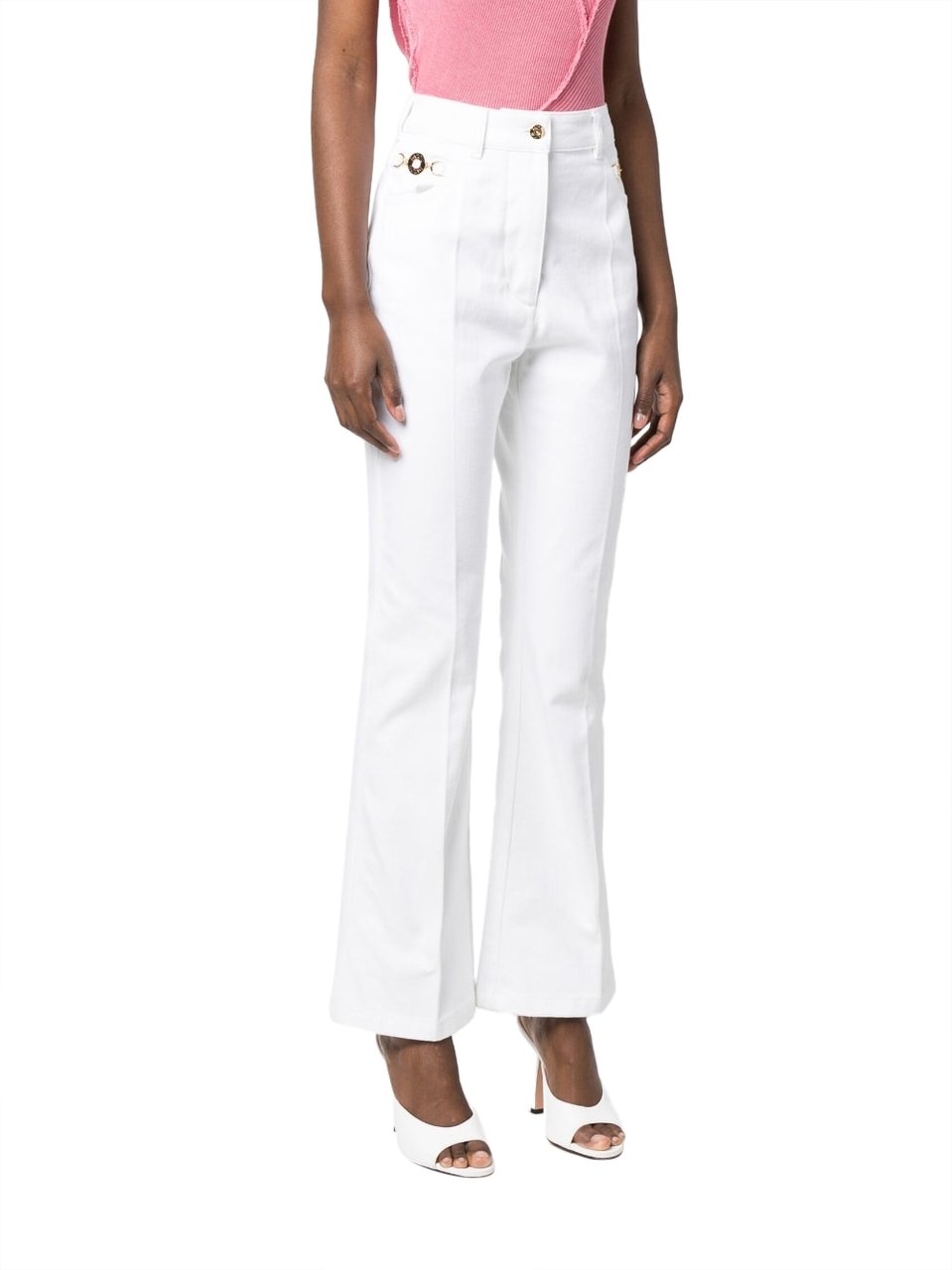 Patou Trousers White Wit