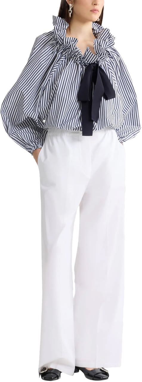 Patou Trousers White Wit