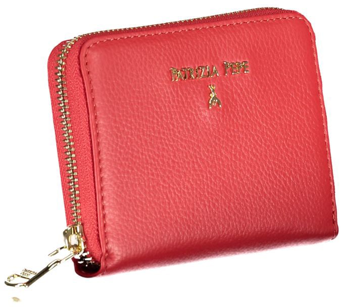 Patrizia Pepe Rosso Poliuretano Woman Wallet Rood