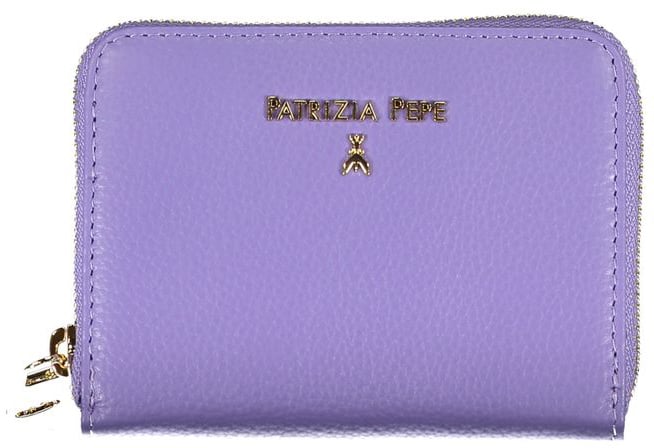 Patrizia Pepe Viola Poliuretano Women Wallet Paars