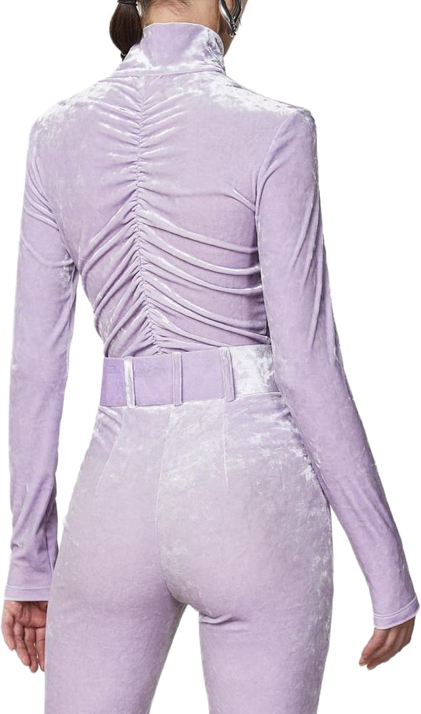 Patrizia Pepe Patrizia Pepe Purple Polyester Tank Tops Paars