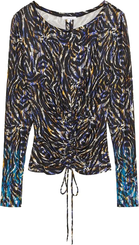 Patrizia Pepe Patrizia Pepe Multicolor Polyester Long Sleeve T-Shirt Divers
