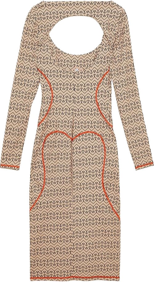Patrizia Pepe Patrizia Pepe Bicolor Nylon Casual Dress Divers