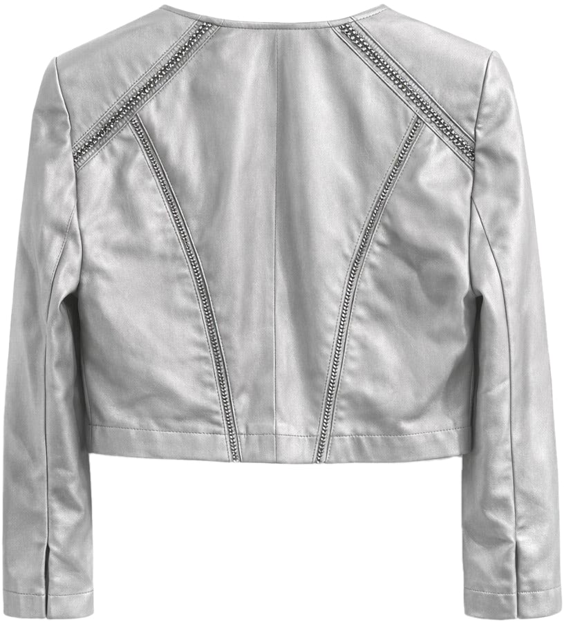 Patrizia Pepe patrizia pepe - Jackets - 1l0312-a1dz-argento Dierenprint