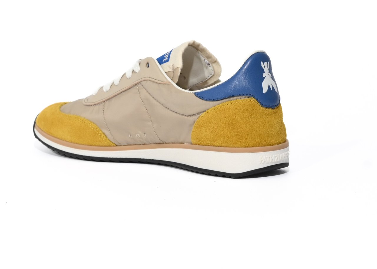 Patrizia Pepe Sneakers Blue/Ocra Beige