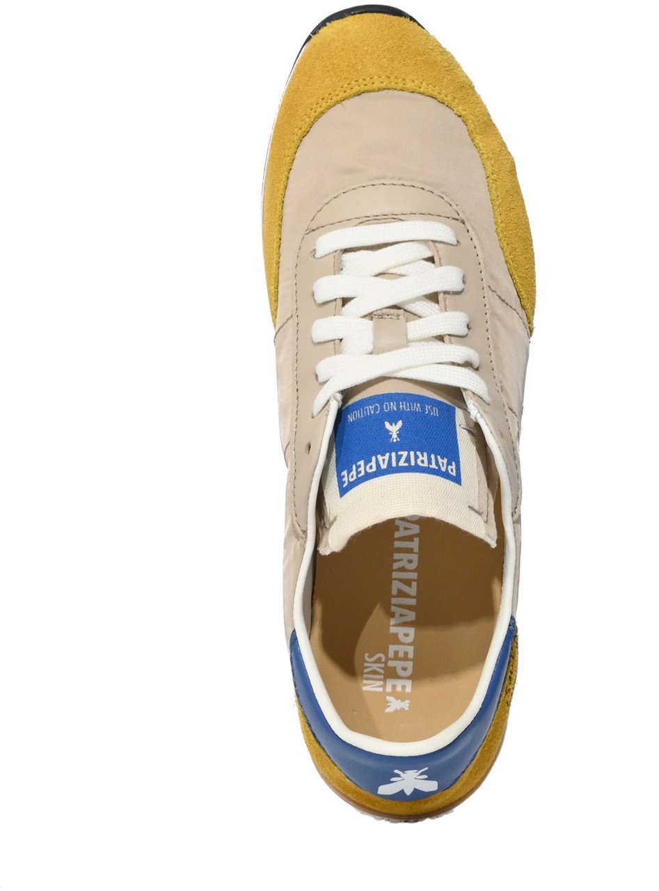 Patrizia Pepe Sneakers Blue/Ocra Beige