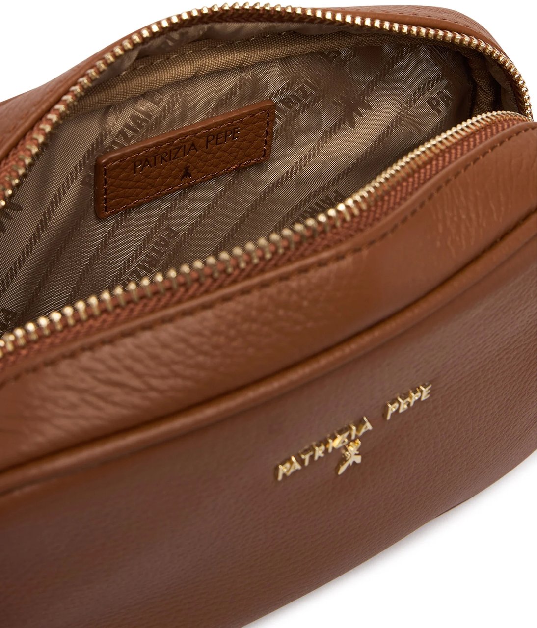 Patrizia Pepe Bags Leather Brown Beige