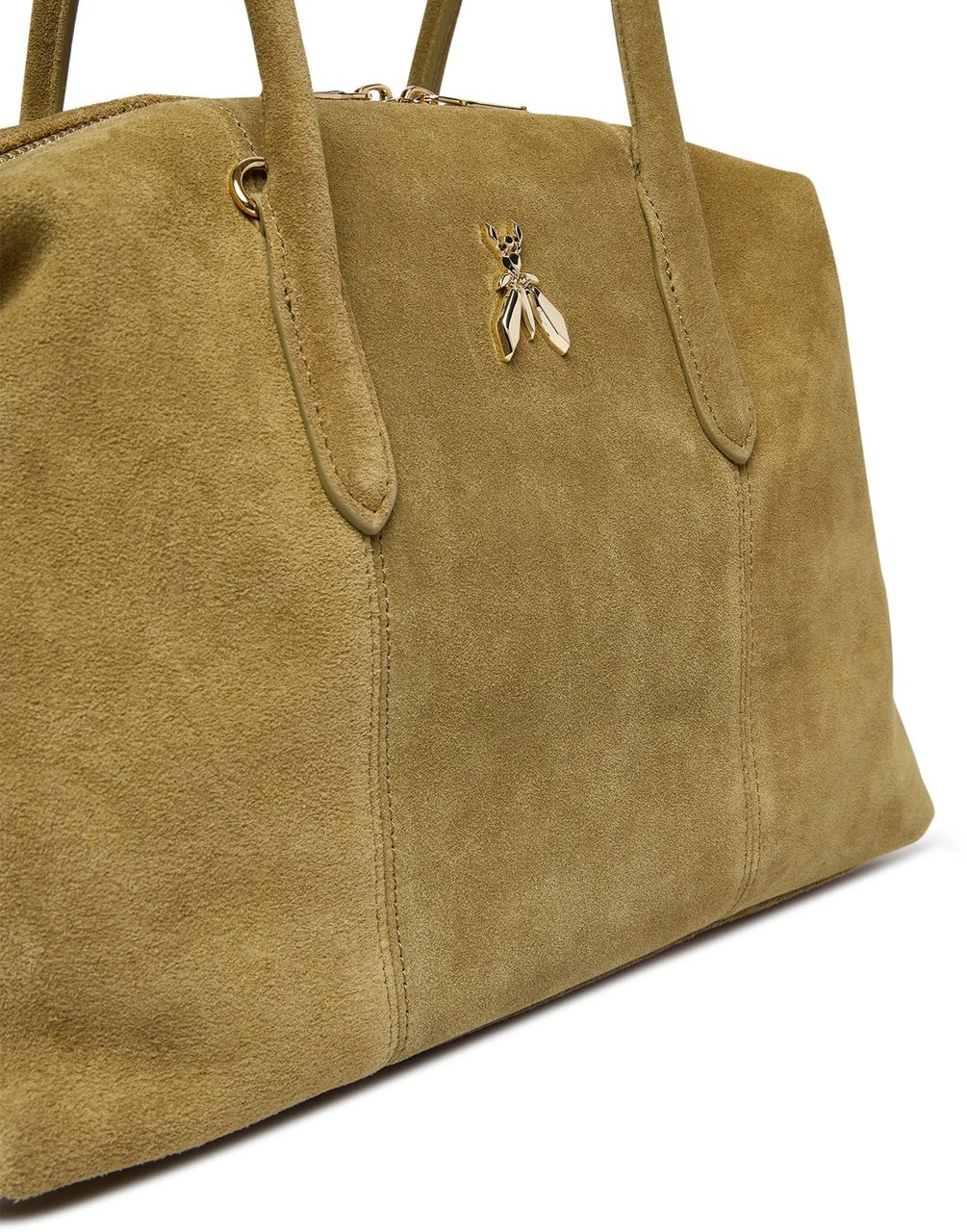 Patrizia Pepe Bags Olive Suede Groen