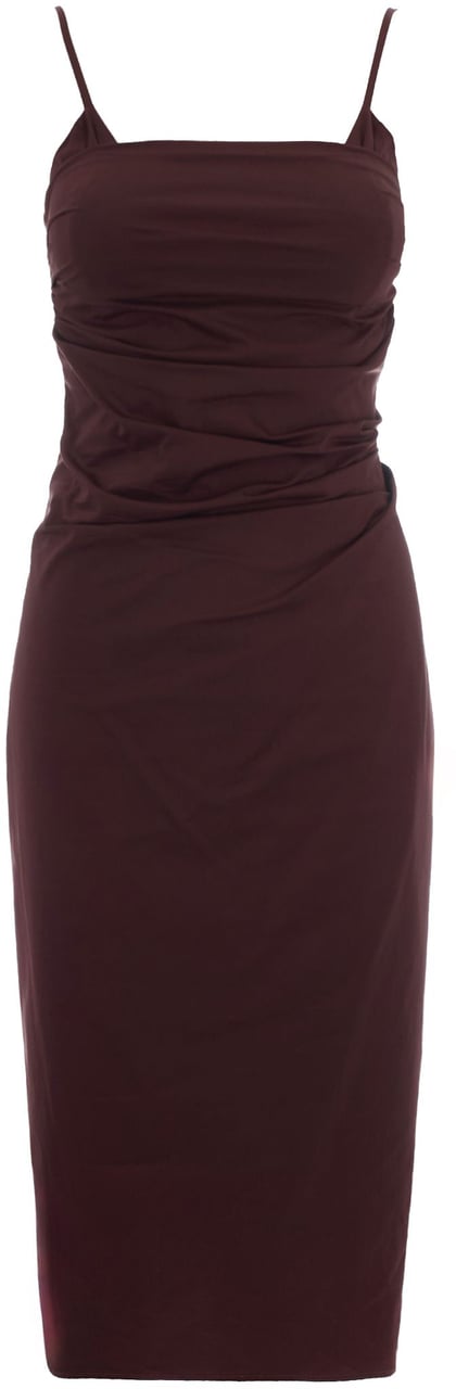 Patrizia Pepe Dresses Wood Brown Bruin