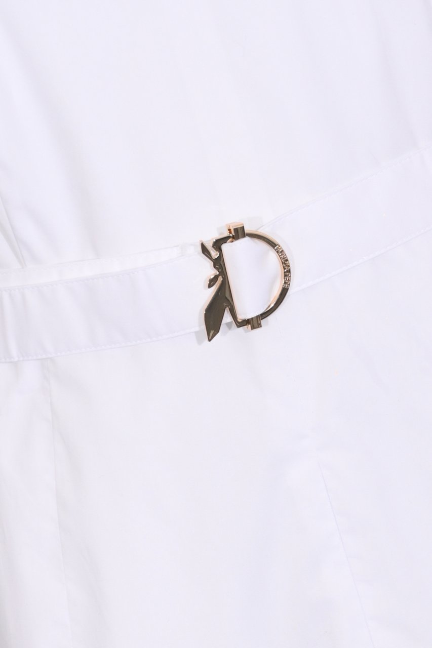 Patrizia Pepe Dresses Bianco Ottico Wit