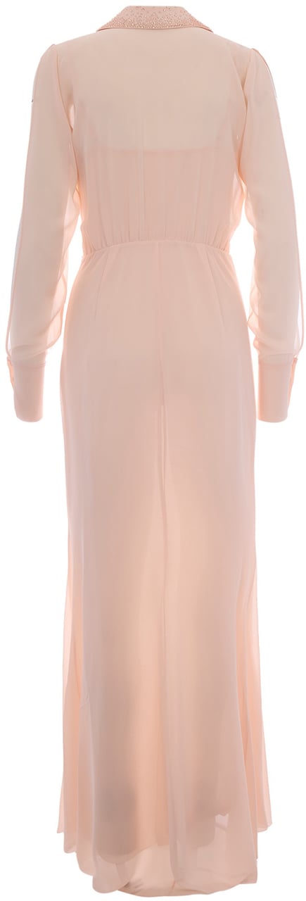 Patrizia Pepe Dresses Silky Nude Roze