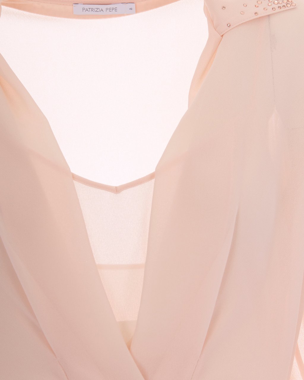 Patrizia Pepe Dresses Silky Nude Roze