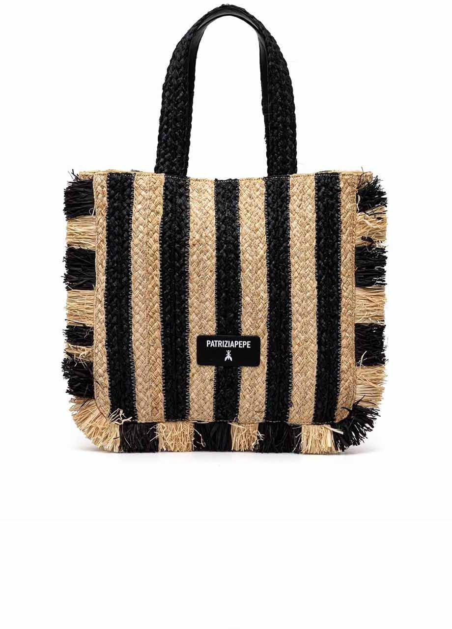 Patrizia Pepe Bags Sand Black Zwart