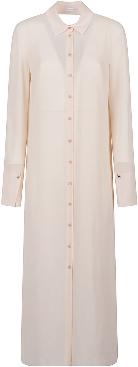 Patrizia Pepe Long Sleeve Shirt Nude Beige