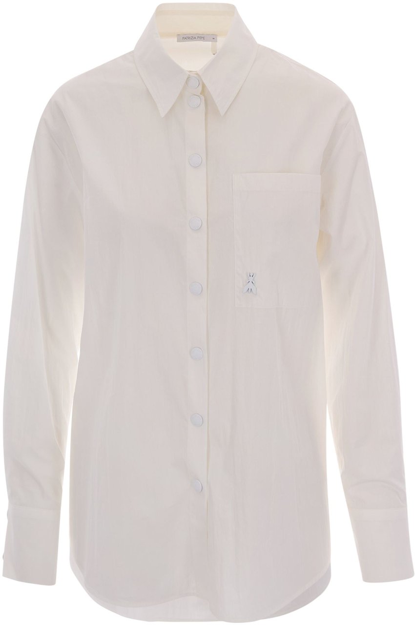 Patrizia Pepe Shirts Bianco Wit