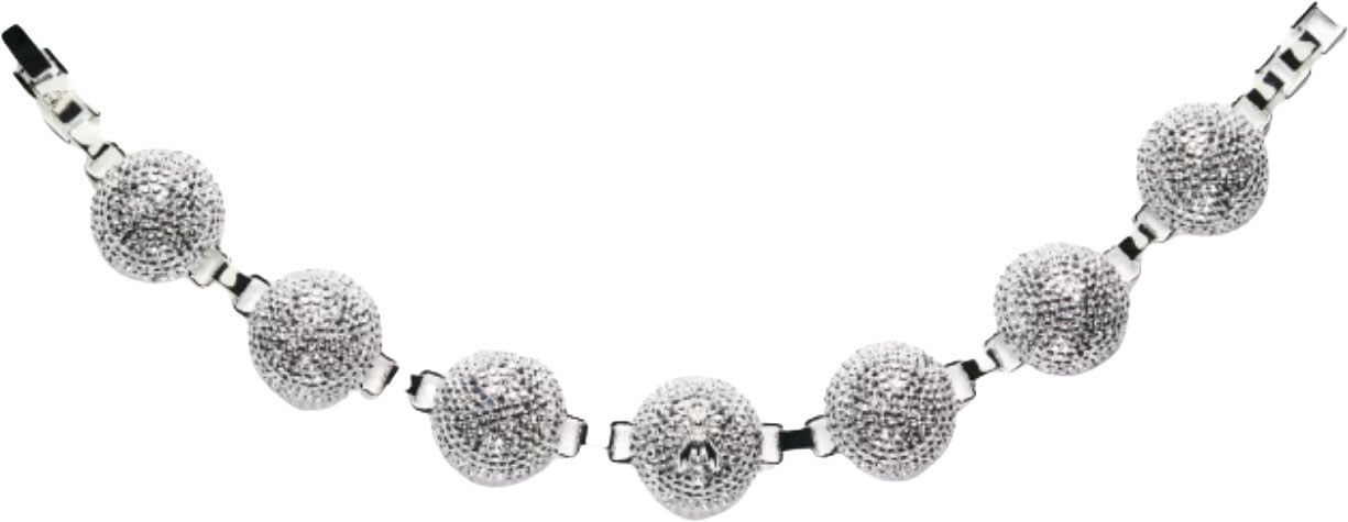 Patrizia Pepe Bijoux Silver Crystal Zilver