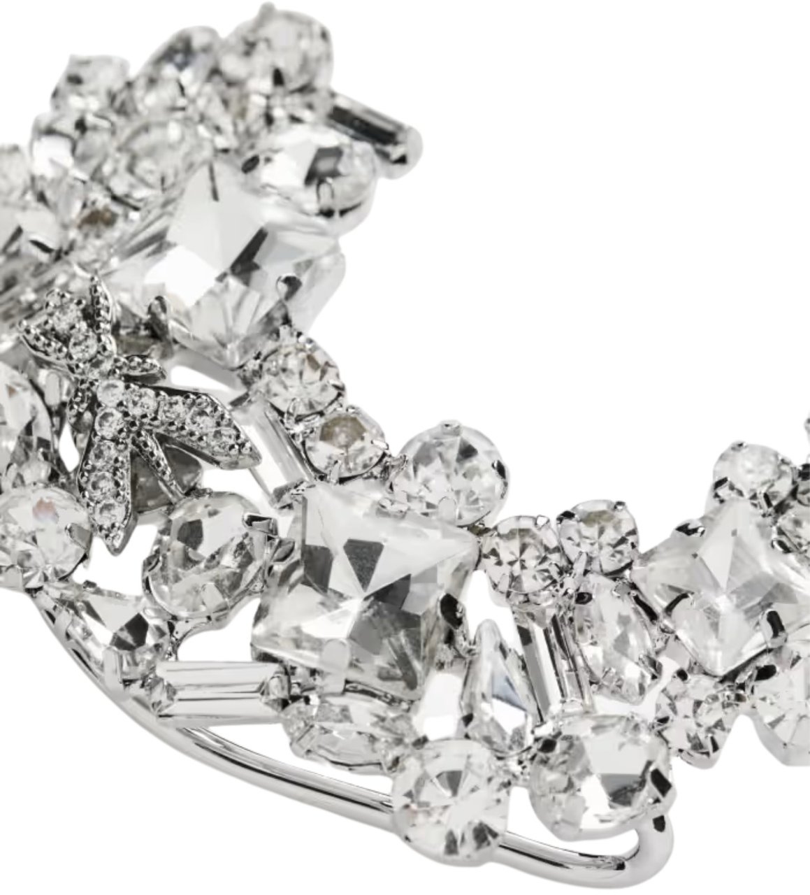 Patrizia Pepe Bijoux Crystal Strass Zilver