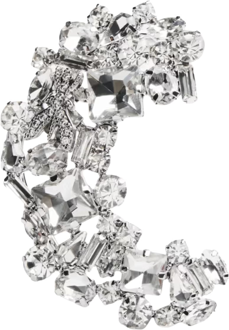 Patrizia Pepe Bijoux Crystal Strass Zilver