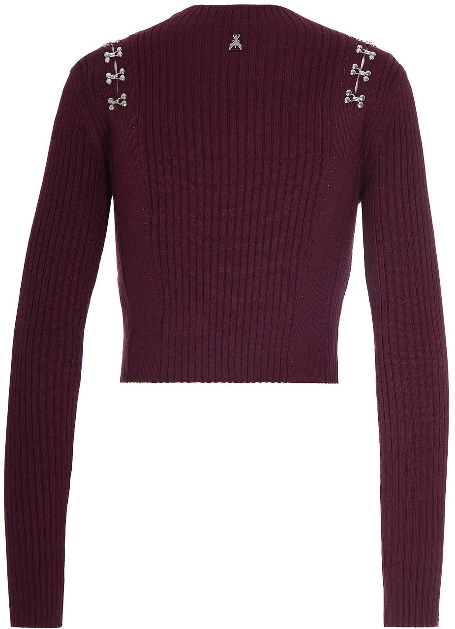 Patrizia Pepe Sweaters Purple Red Rood