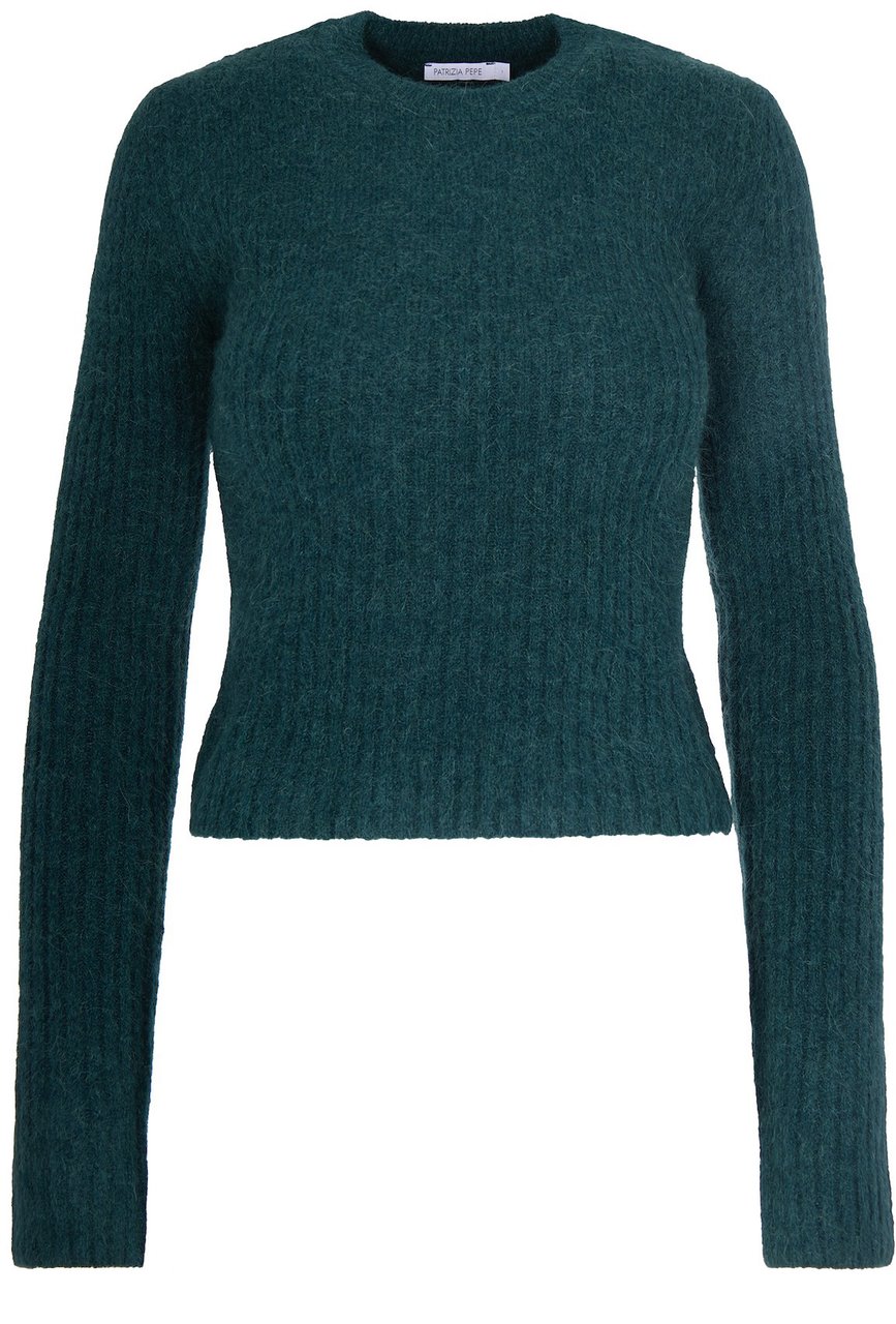 Patrizia Pepe Sweaters Deep Green Groen
