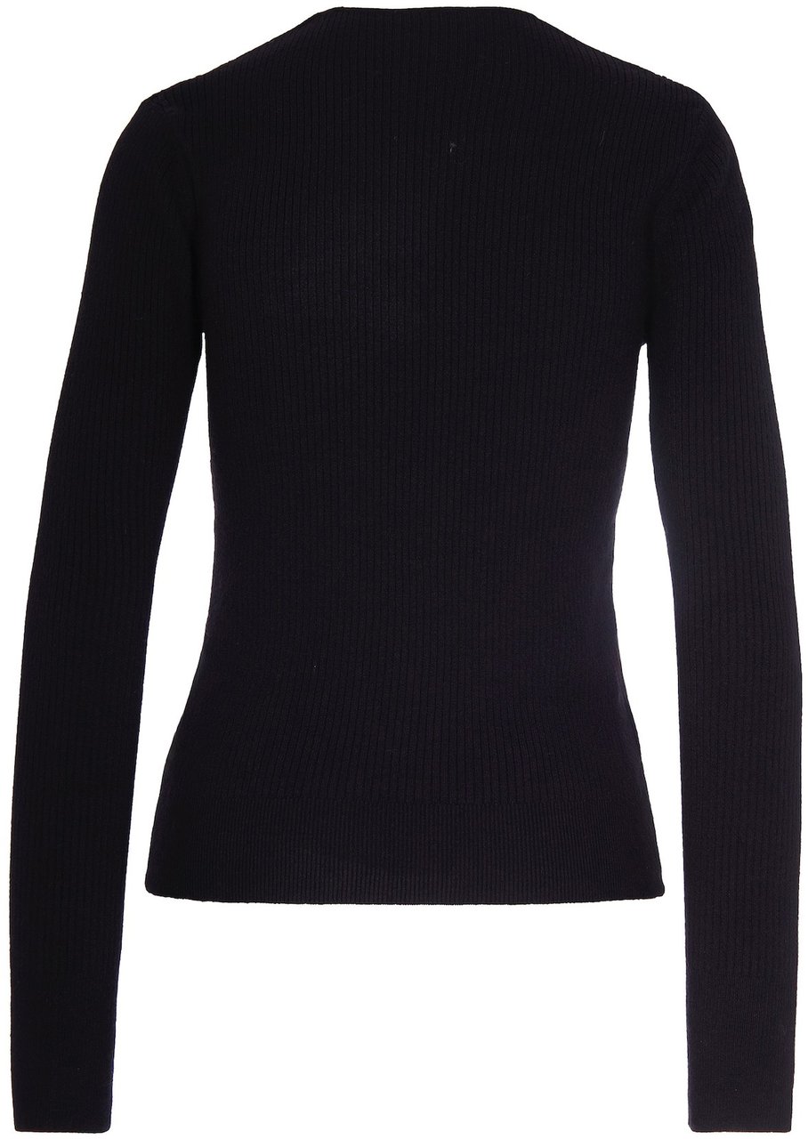 Patrizia Pepe Sweaters Black Zwart