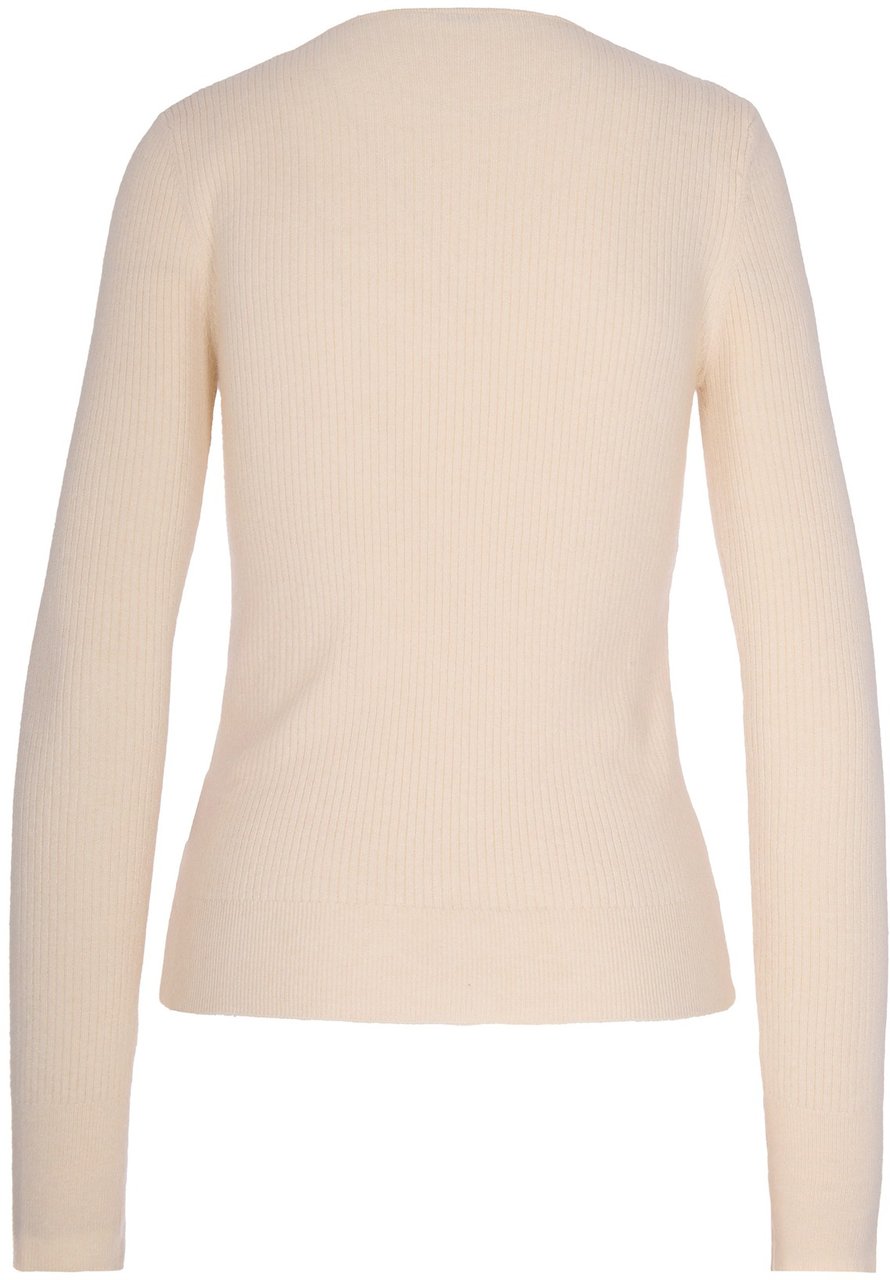 Patrizia Pepe Sweaters Wooly White Wit