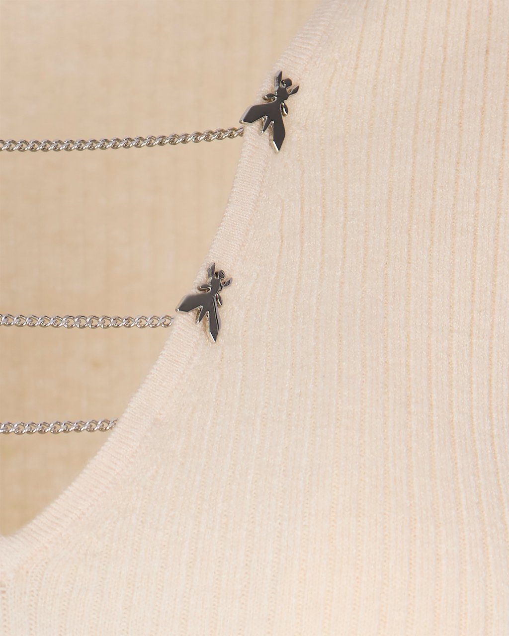 Patrizia Pepe Sweaters Wooly White Wit