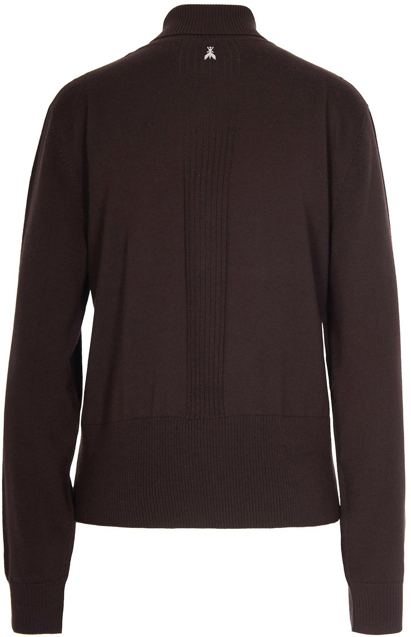 Patrizia Pepe Sweaters Deep Chocolate Bruin