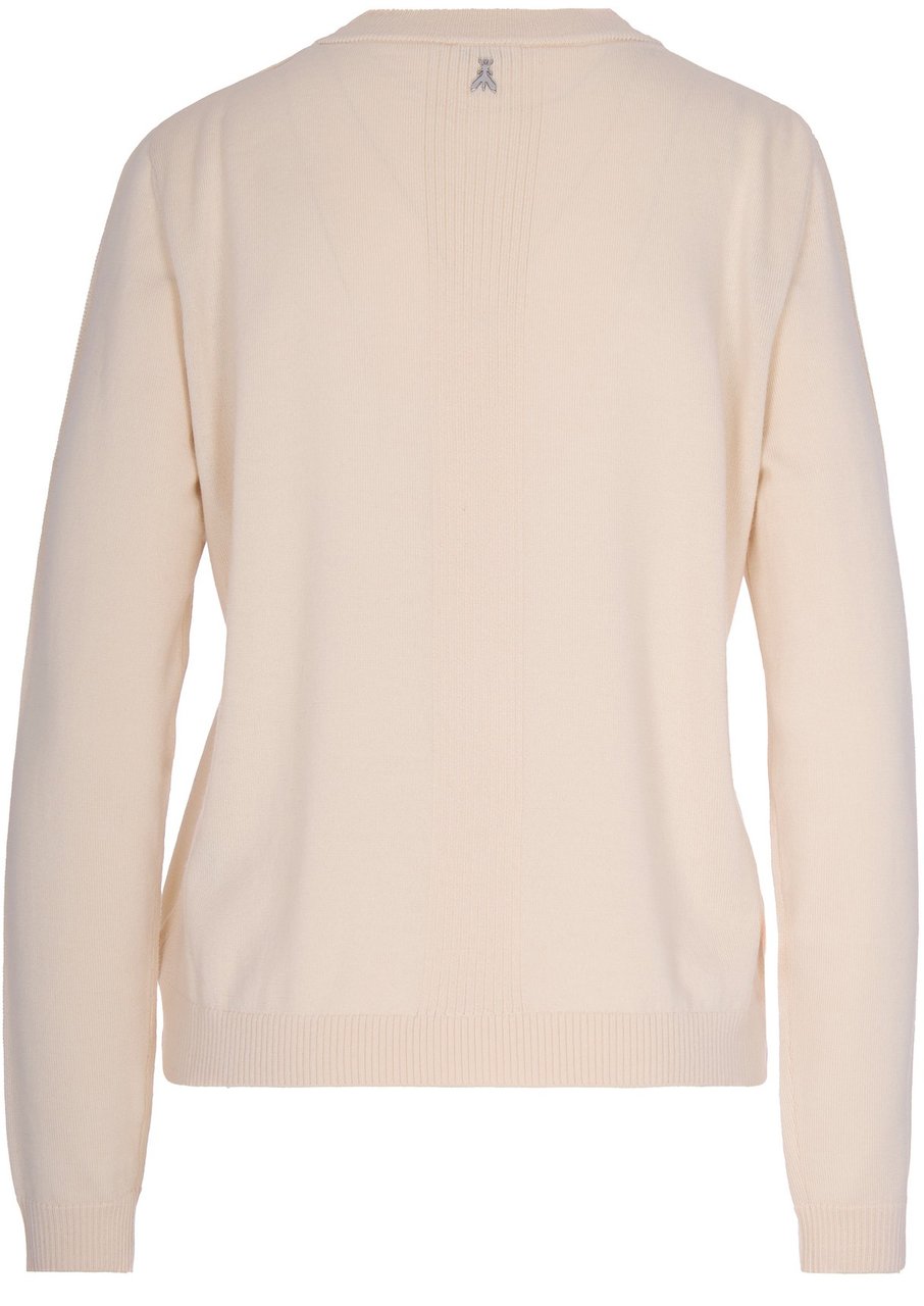 Patrizia Pepe Sweaters Wooly White Wit