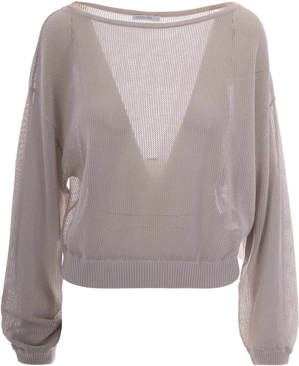 Patrizia Pepe Sweaters Fresh Grey Taupe