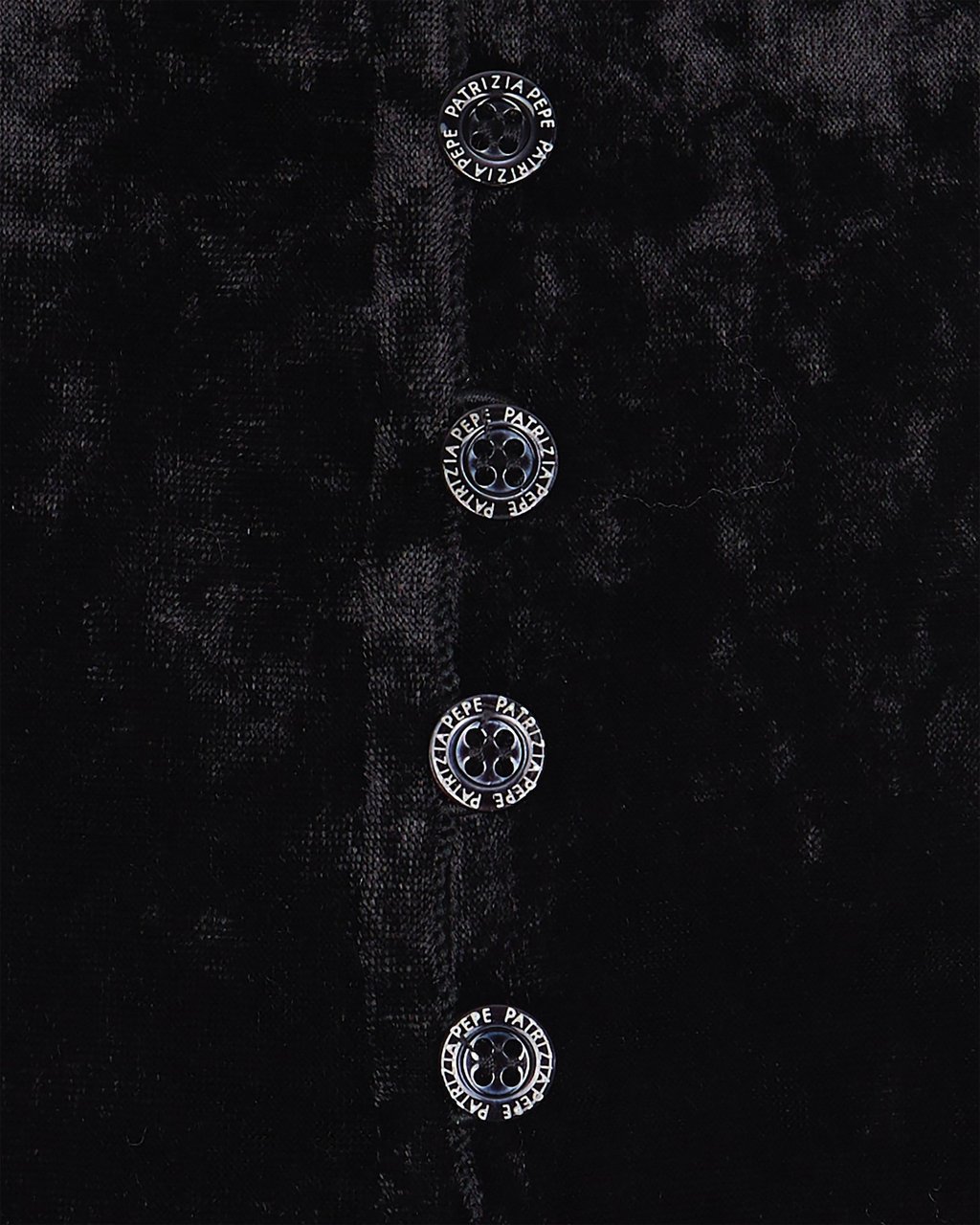 Patrizia Pepe Top Black Zwart