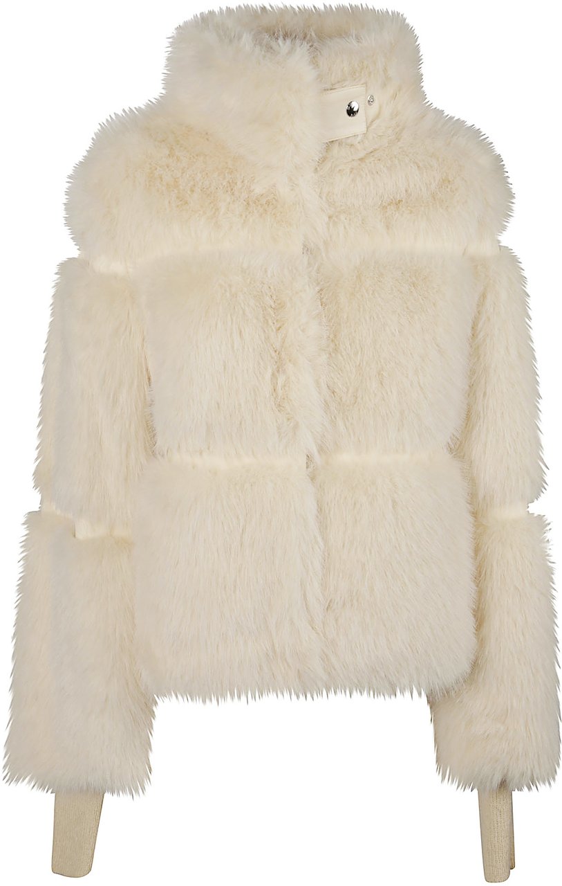 Patrizia Pepe Cropped Jacket White Wit